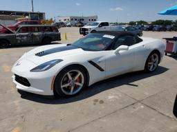 CHEVROLET CORVETTE S 2014 white  gas 1G1YF3D75E5107560 photo #2