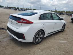 HYUNDAI IONIQ LIMI 2019 white  hybrid engine KMHC75LD2KU167679 photo #4