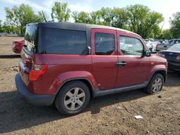 HONDA ELEMENT EX 2009 burgundy 4dr spor gas 5J6YH27739L004057 photo #4