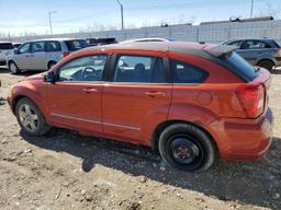 DODGE CALIBER SX 2009 orange hatchbac gas 1B3HB48A89D127572 photo #3