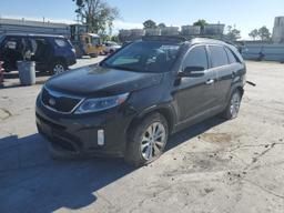 KIA SORENTO EX 2014 black 4dr spor gas 5XYKU4A78EG453557 photo #2