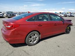 HYUNDAI SONATA SE 2016 red  gas 5NPE24AF0GH393036 photo #4