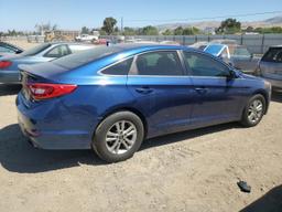 HYUNDAI SONATA SE 2017 blue sedan 4d gas 5NPE24AF8HH584544 photo #4