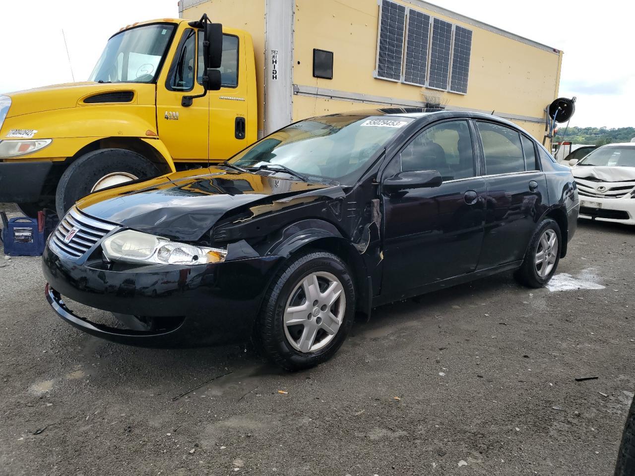 SATURN ION LEVEL 2006 black sedan 4d gas 1G8AJ55F56Z162068 photo #1