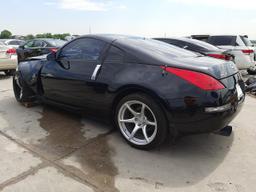 NISSAN 350Z COUPE 2008 black  gas JN1BZ34DX8M704730 photo #3