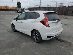 HONDA FIT EXL 2019 white  gas 3HGGK5H99KM701890 photo #3