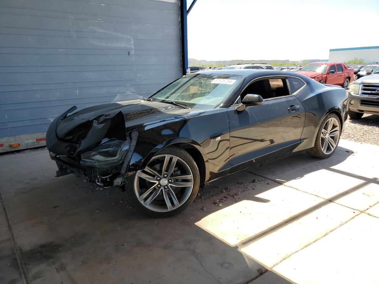 CHEVROLET CAMARO LT 2018 black  gas 1G1FB1RS8J0121478 photo #1