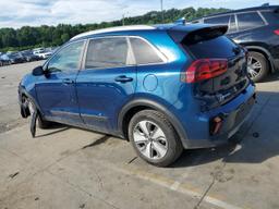 KIA NIRO LX 2022 blue  hybrid engine KNDCB3LC4N5538645 photo #3