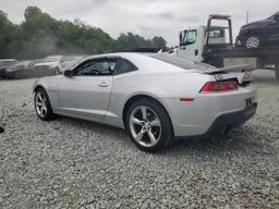 CHEVROLET CAMARO LT 2014 silver coupe gas 2G1FB1E30E9307252 photo #3