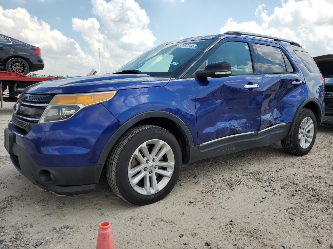 FORD EXPLORER X 2013 blue 4dr spor gas 1FM5K8D83DGC92508 photo #1