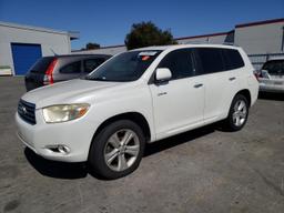 TOYOTA HIGHLANDER 2008 white 4dr spor gas JTEDS42A882014488 photo #2