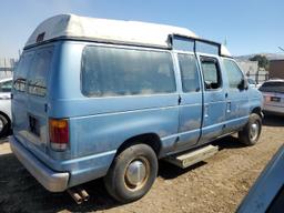 FORD ECONOLINE 1993 blue  gas 1FBHE31H3PHB92086 photo #4