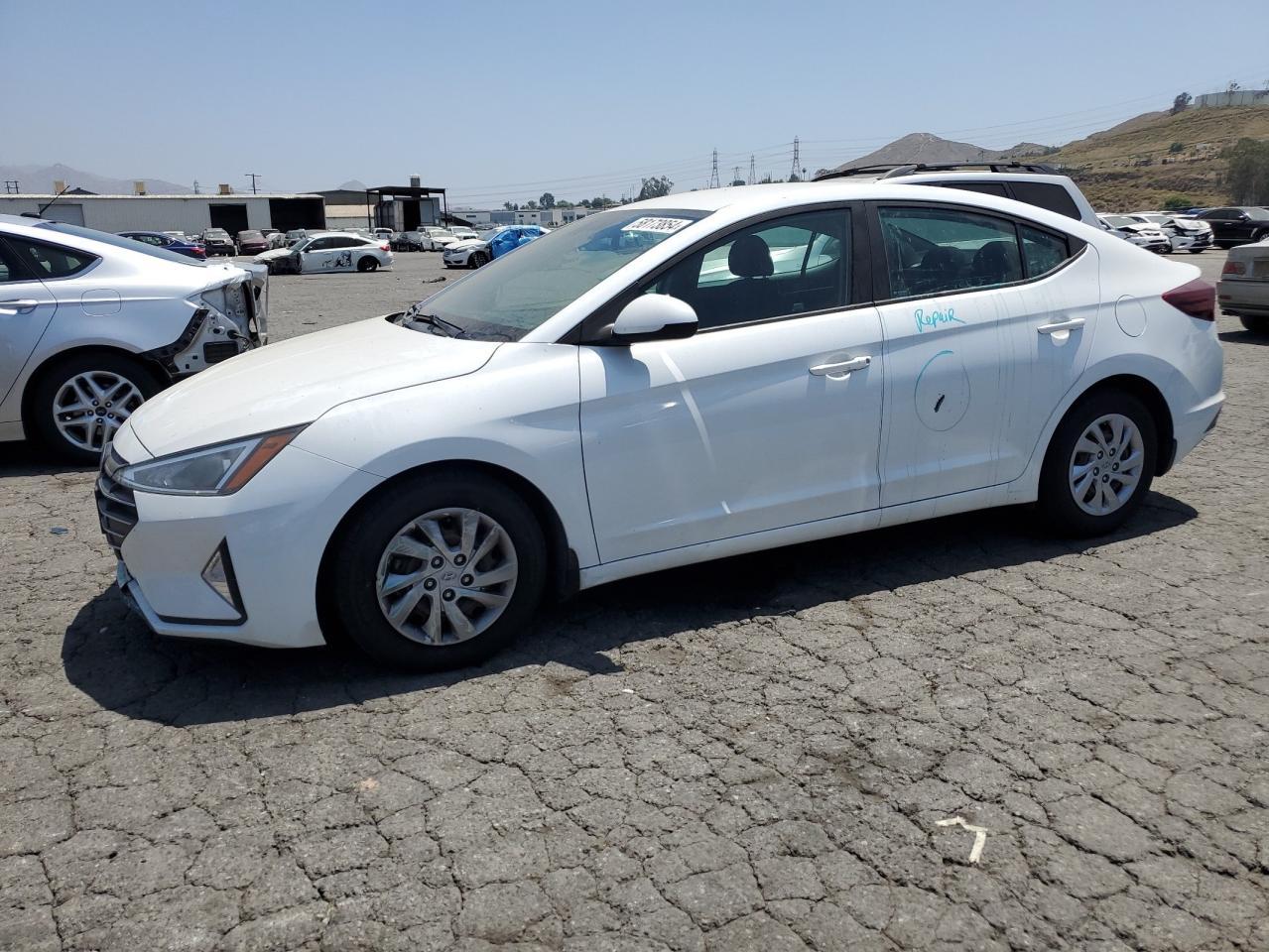 HYUNDAI ELANTRA SE 2020 white  gas 5NPD74LF6LH506847 photo #1