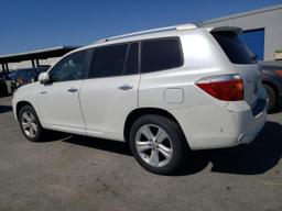 TOYOTA HIGHLANDER 2008 white 4dr spor gas JTEDS42A882014488 photo #3