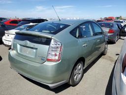 TOYOTA PRIUS 2008 green  hybrid engine JTDKB20U587729695 photo #4