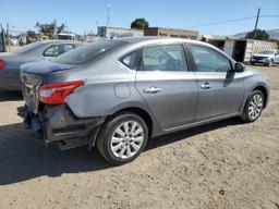 NISSAN SENTRA S 2017 gray  gas 3N1AB7AP1HL674436 photo #4