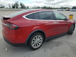 TESLA MODEL X 2018 red  electric 5YJXCBE23JF109275 photo #4