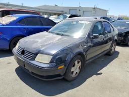 VOLKSWAGEN JETTA GLS 2000 blue  gas 3VWSC29M8YM086665 photo #2