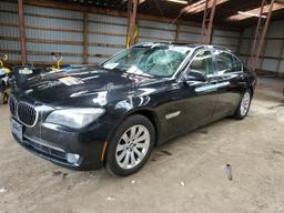 BMW 750 LXI 2011 black sedan 4d gas WBAKC8C50BC433595 photo #2