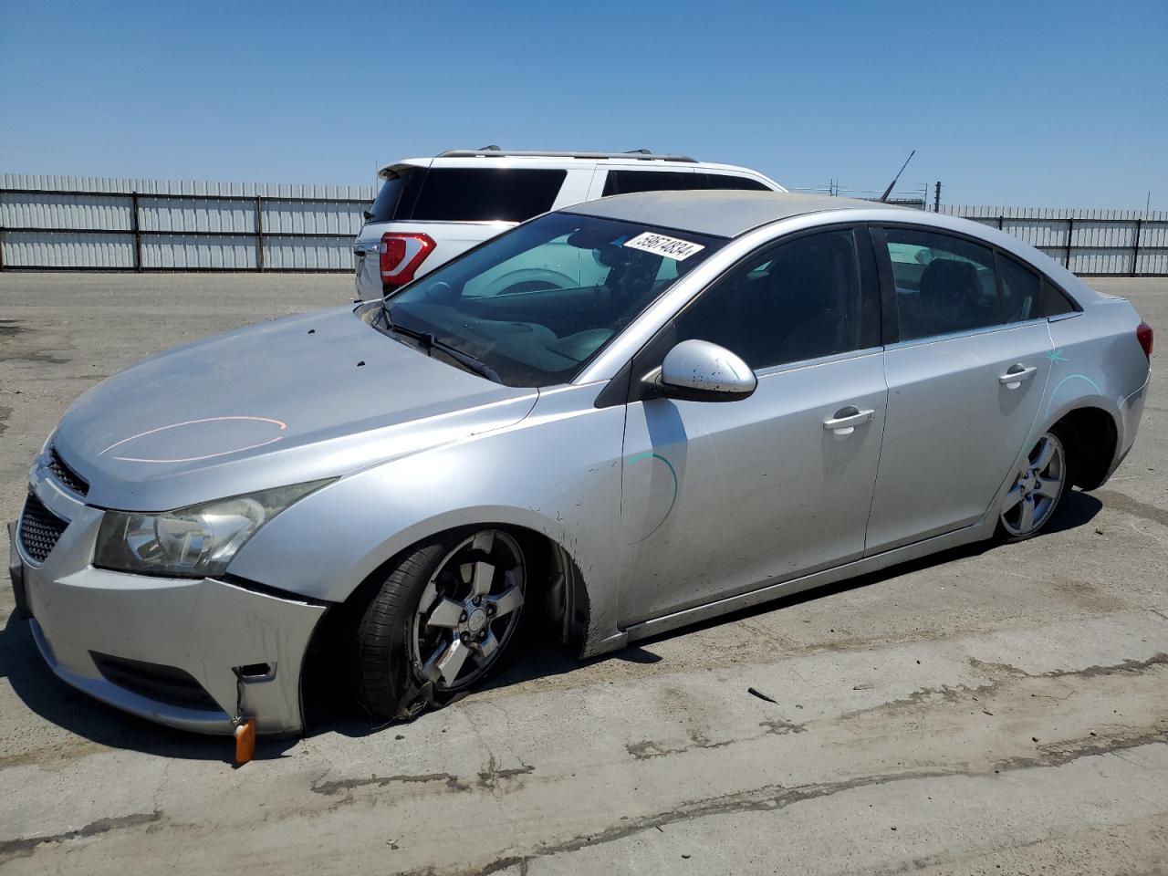 CHEVROLET CRUZE LT 2014 silver  gas 1G1PC5SB5E7382521 photo #1