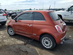 FIAT 500 LOUNGE 2013 orange  gas 3C3CFFCR7DT739467 photo #3