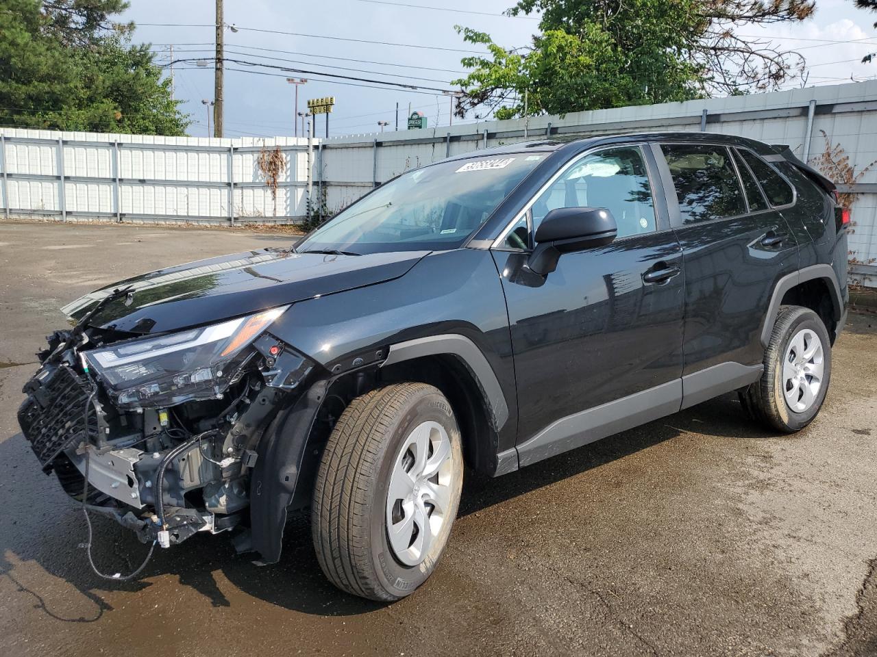 TOYOTA RAV4 LE 2024 black  gas 2T3F1RFV6RC428115 photo #1