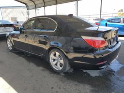 BMW 528 I 2008 black  gas WBANU53538CT08740 photo #3