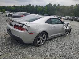 CHEVROLET CAMARO LT 2014 silver coupe gas 2G1FB1E30E9307252 photo #4