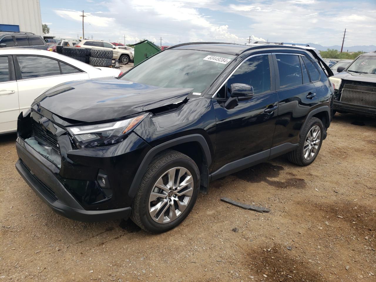 TOYOTA RAV4 XLE P 2022 black  gas 2T3A1RFV6NC306486 photo #1