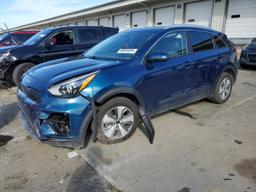 KIA NIRO LX 2022 blue  hybrid engine KNDCB3LC4N5538645 photo #2