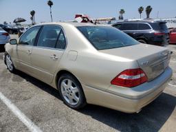 LEXUS LS 430 2004 gold  gas JTHBN36F640127444 photo #3