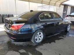 BMW 528 I 2008 black  gas WBANU53538CT08740 photo #4