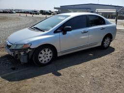 HONDA CIVIC VP 2010 silver  gas 19XFA1F32AE036120 photo #2