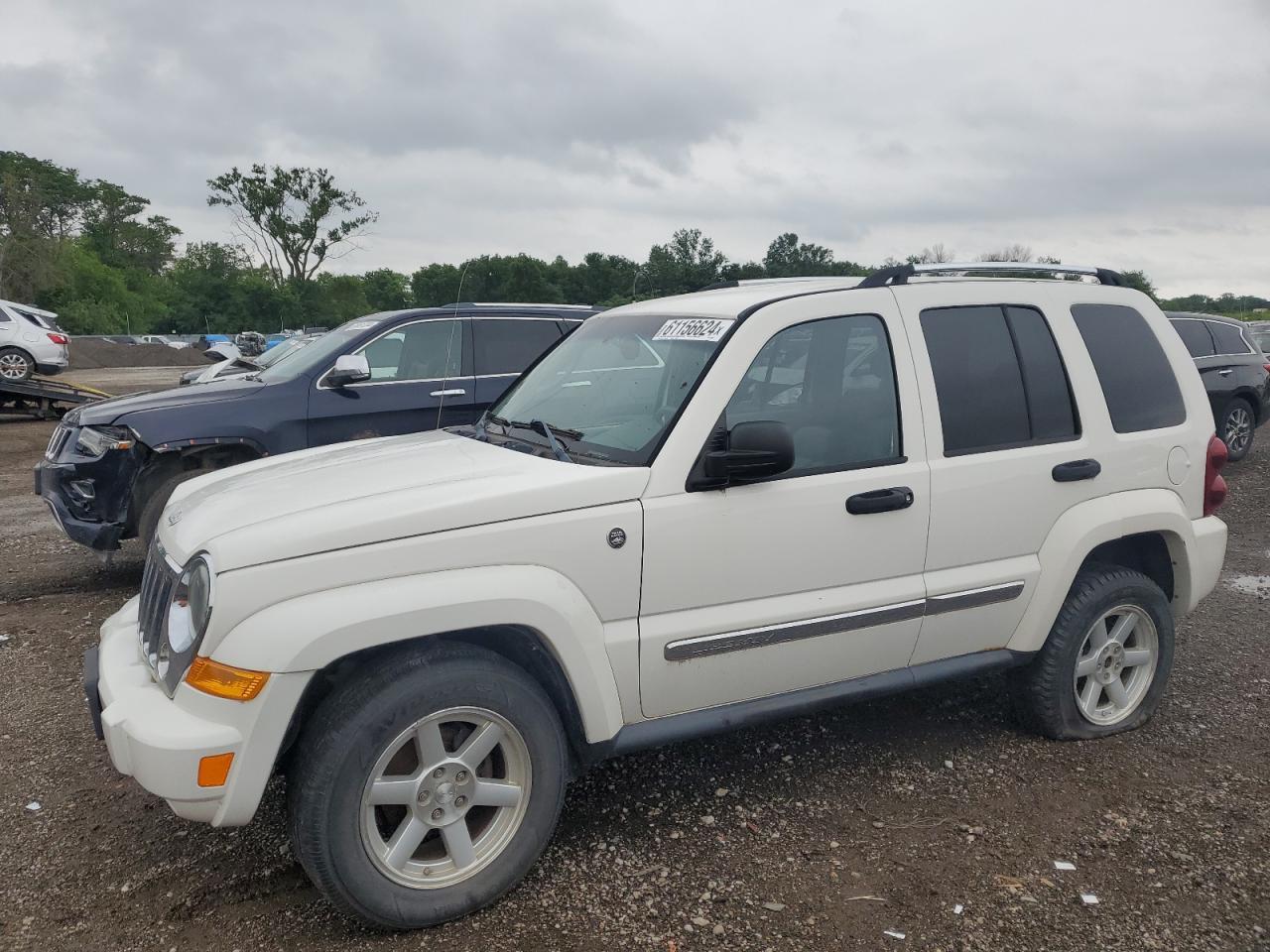 JEEP LIBERTY LI 2007 white  gas 1J4GL58KX7W573966 photo #1