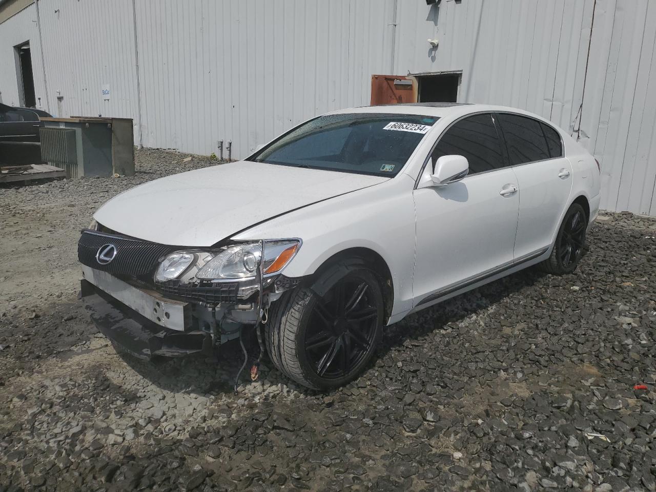 LEXUS GS 350 2008 white  gas JTHCE96S480014702 photo #1