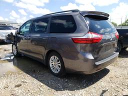 TOYOTA SIENNA XLE 2015 gray sports v gas 5TDYK3DC8FS536705 photo #3