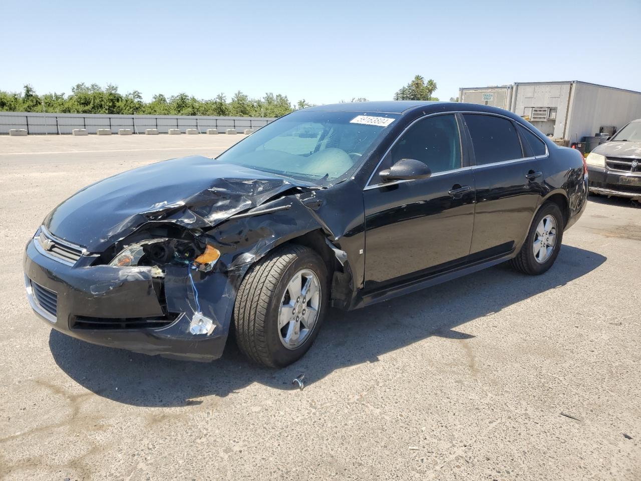 CHEVROLET IMPALA LT 2010 black  gas 2G1WB5ENXA1109263 photo #1