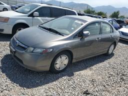 HONDA CIVIC HYBR 2006 gray sedan 4d hybrid engine JHMFA36296S002536 photo #2