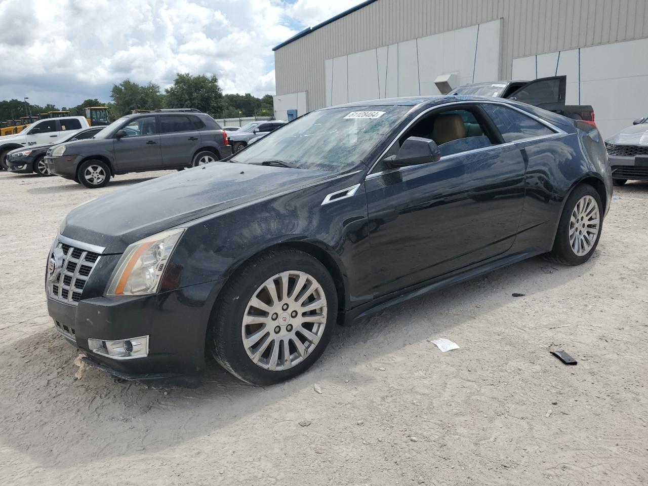 CADILLAC CTS PERFOR 2013 black coupe gas 1G6DJ1E39D0123182 photo #1