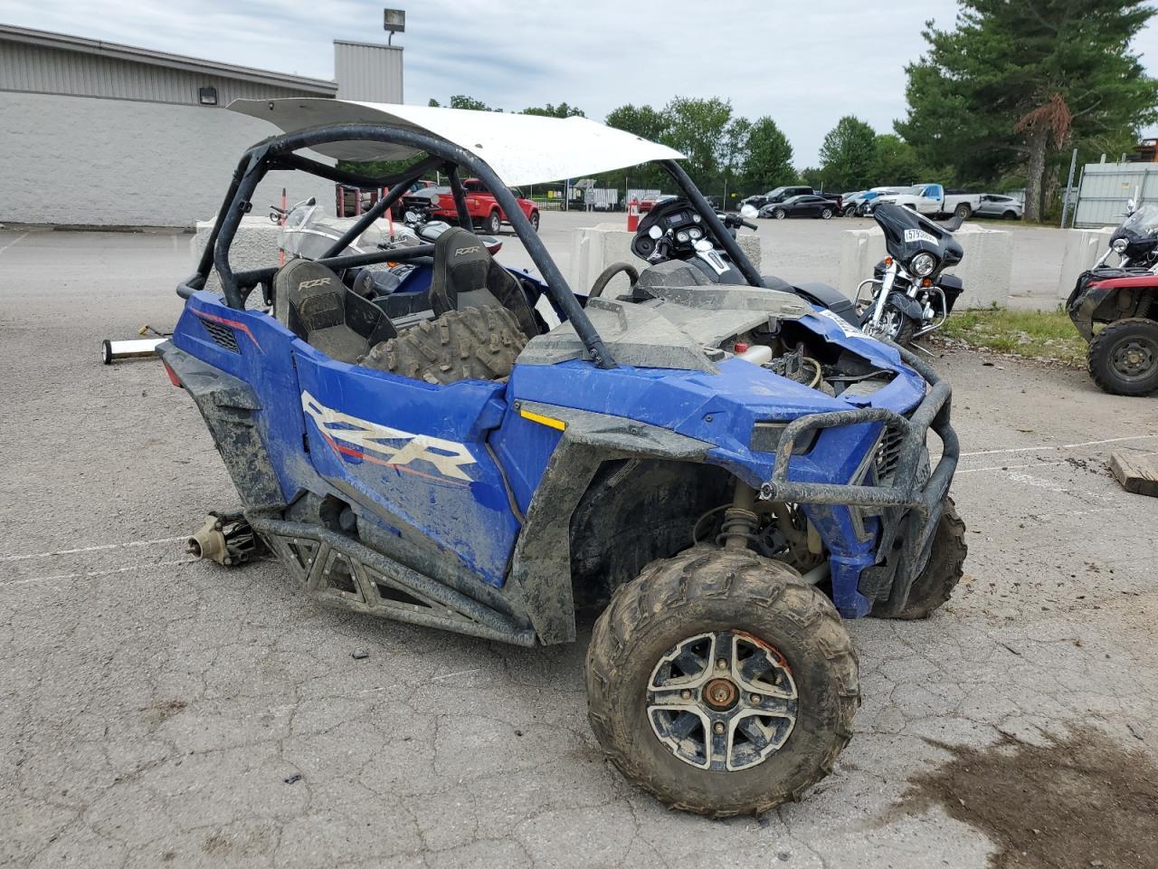 POLARIS RZR TRAIL 2022 blue  gas 3NSASE993NN479072 photo #1