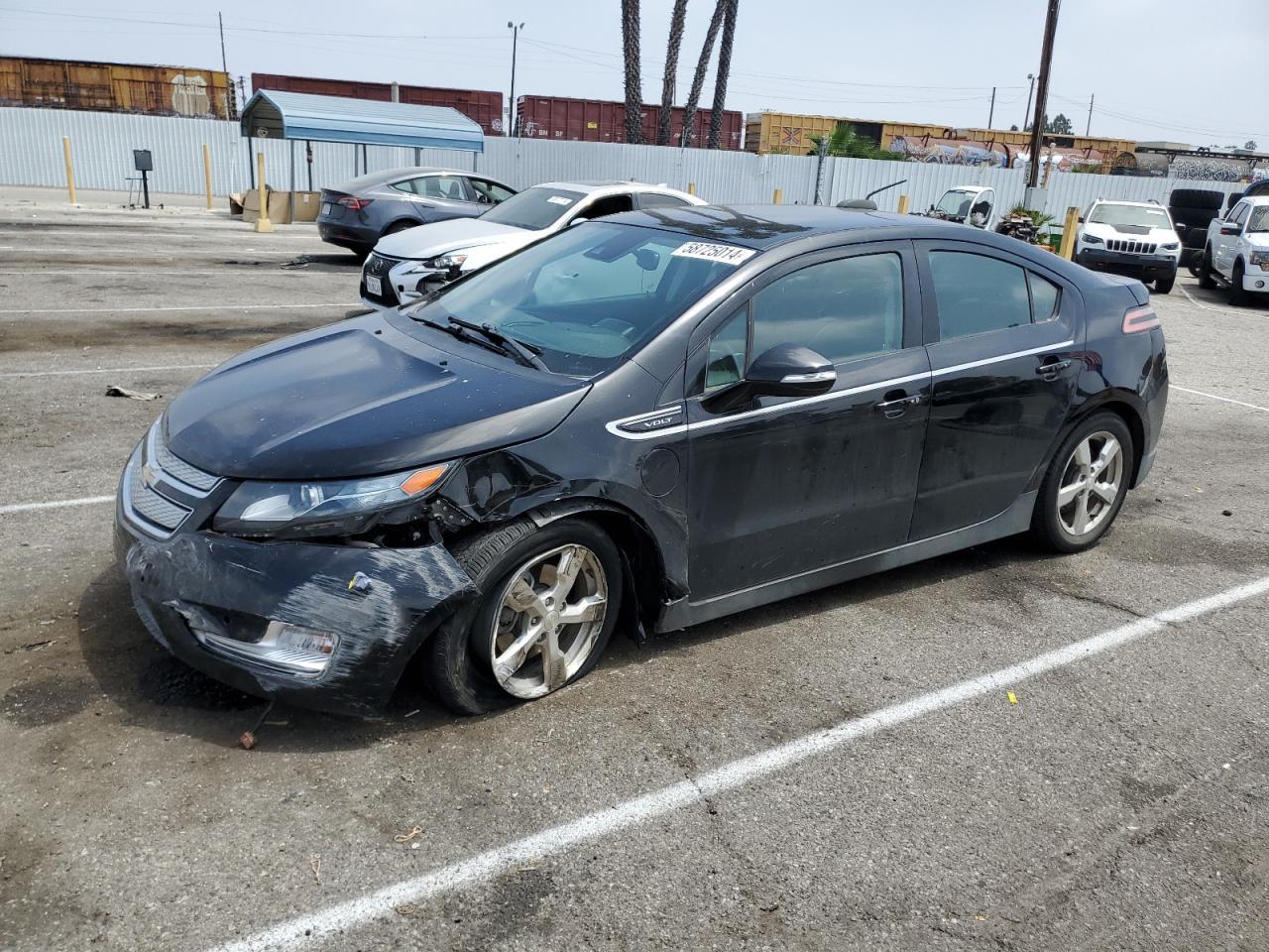 CHEVROLET VOLT 2015 black  hybrid engine 1G1RD6E49FU124773 photo #1