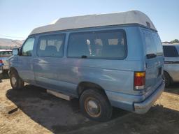 FORD ECONOLINE 1993 blue  gas 1FBHE31H3PHB92086 photo #3