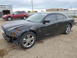 DODGE CHARGER R/ 2012 black  gas 2C3CDXDTXCH107513 photo #2