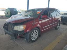 CHRYSLER TOWN & COU 2014 burgundy  flexible fuel 2C4RC1BG1ER116206 photo #2