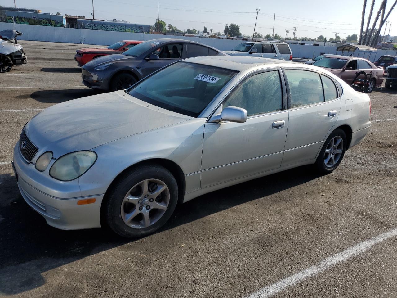 LEXUS GS 300 2003 silver  gas JT8BD69S630185873 photo #1