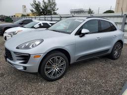 PORSCHE MACAN S 2015 silver  gas WP1AB2A53FLB54955 photo #2