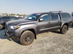 TOYOTA TACOMA DOU 2018 charcoal  gas 3TMCZ5AN8JM122257 photo #2