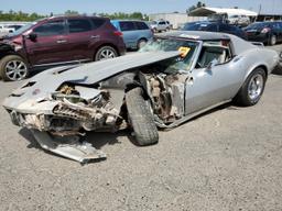 CHEVROLET CORVETTE 1975 silver   1Z37J5S421105 photo #2