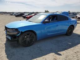 DODGE CHARGER SX 2023 blue  flexible fuel 2C3CDXBG0PH579800 photo #2