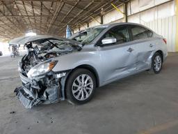 NISSAN SENTRA S 2019 silver  gas 3N1AB7AP4KY340475 photo #2